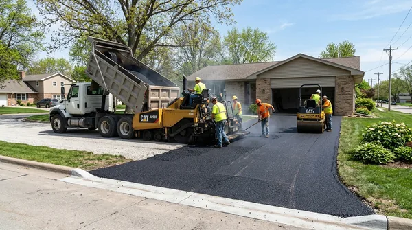 Team Iowa City Asphalt Paving in Iowa City