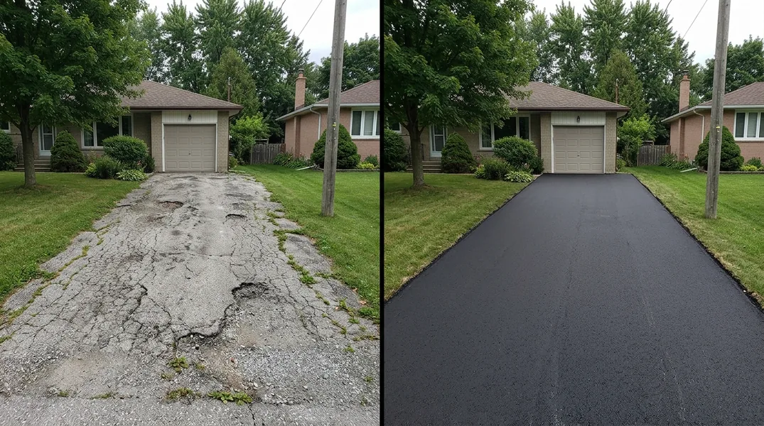 Asphalt vs. Concrete Driveways in Iowa City: Which Handles the Freeze Better?