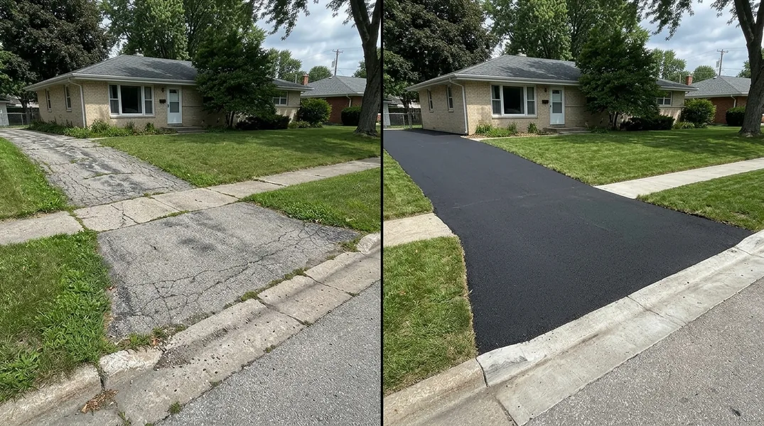 Result asphalt paving in Iowa City - Iowa City Asphalt Paving
