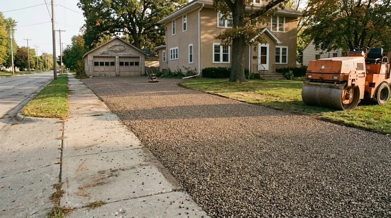 Tar & Chip Driveways Iowa City