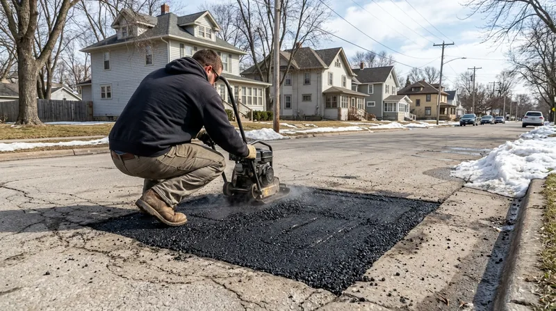 Pothole Repair & Asphalt Patching Iowa City