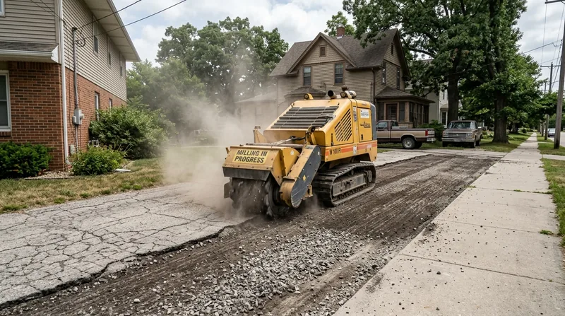 Asphalt Milling & Removal Iowa City